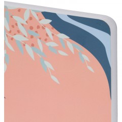 Тетрадь общая  Attache Selection Navy nature Персиковый А5 80л клетка, ШКС - фото 3