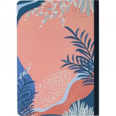 Тетрадь общая  Attache Selection Navy nature Персиковый А5 80л клетка, ШКС - фото 9