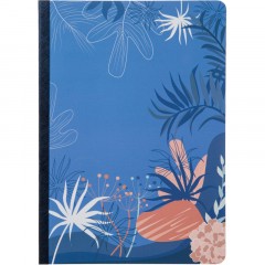 Тетрадь общая Attache Selection Navy nature Синий А5 80л клетка, сшивка - фото 2