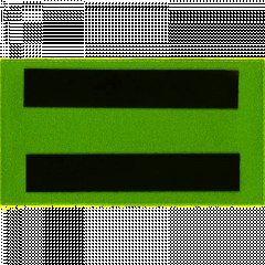 Карман для маркировки магнитный синий 113x53 мм горизонатльный (10шт/уп) - фото 2