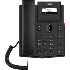 IP-телефон Fanvil X301 черный LCD 128x48 - фото 2
