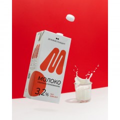 Молоко Деловой стандарт УТП 3,2% 1л Молоко Деловой стандарт УТП 3,2% 1л - фото 2