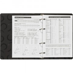 Ежедневник недатированный на кольцах Attache, 136л., 80г/м3, Blacky - фото 13