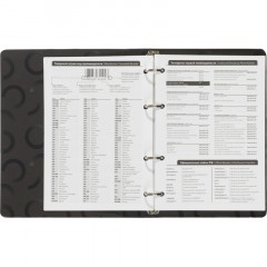 Ежедневник недатированный на кольцах Attache, 136л., 80г/м3, Blacky - фото 14