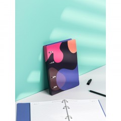 Ежедневник недатированный на кольцах Attache, 136л., 80г/м3, Abstract Ежедневник недатированный на кольцах Attache, 136л., 80г/м3, Abstract - фото 8