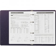 Ежедневник недатированный на кольцах Attache, 136л., 80г/м3, Galaxy - фото 13