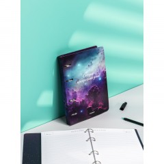 Ежедневник недатированный на кольцах Attache, 136л., 80г/м3, Galaxy Ежедневник недатированный на кольцах Attache, 136л., 80г/м3, Galaxy - фото 8