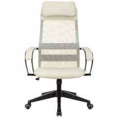 Кресло VB_EChair-655 TPU_BG сетка/экокожа бежевый пластик Кресло VB_EChair-655 TPU_BG сетка/экокожа бежевый пластик - фото 2
