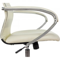Кресло VB_EChair-655 SL TPU_BG сетка/экокожа бежевый хром Кресло VB_EChair-655 SL TPU_BG сетка/экокожа бежевый хром - фото 7