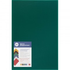 Доска разделочная 600х400х18 зеленая пластик (мки307/3) - фото 4