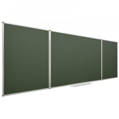 Доска магнитно-меловая Attache 100х300см 3-секц с разлиновкой - фото 3