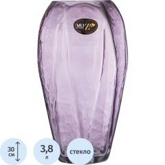 Ваза FUSION LAVENDER ВЫСОТА 30 СМ арт. 380-800