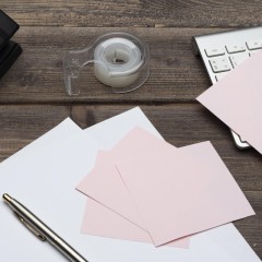 Блок для записей Attache 90x90x50 розовый 80г Блок для записей Attache 90x90x50 розовый 80г - фото 2