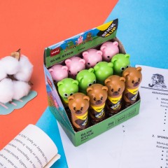 Клей-карандаш школьный 9г Deli с колпачком в форме зверька, ассорти E6366A Клей-карандаш школьный 9г Deli с колпачком в форме зверька, ассорти E6366A - фото 18