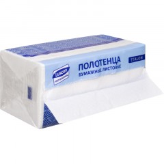 Полотенца бумажные д/дисп. Luscan Professional Vслож 2сл белцел200л18пач/уп Полотенца бумажные д/дисп. Luscan Professional Vслож 2сл белцел200л18пач/уп - фото 7