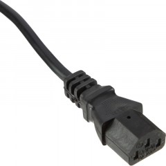 Кабель питания Euro-C13 (F), 10А, 0,75мм2, 1.8м, чер (OPC001) - фото 11