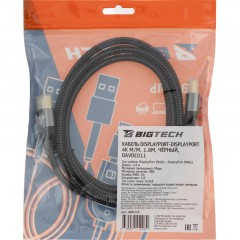 Кабель DisplayPort-DisplayPort 4K M/M, 1.8м, чер (OAVDC011) Кабель DisplayPort-DisplayPort 4K M/M, 1.8м, чер (OAVDC011) - фото 9