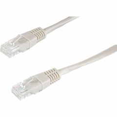 Патч-корд BigTech OPCC001 UTP CCA кат.5e/0.5м/литой/многожильн(серый) - фото 4