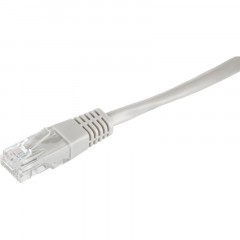 Патч-корд BigTech OPCC004 UTP CCA кат.5e/3м/литой/многожильный (серый) - фото 3