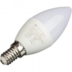 Лампа светодиодная Topfort E14 10W 4000K свеча - фото 3