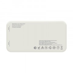 Внешний аккумулятор SOLOVE (Mi) 001M+ 10000mAh, кожаный чехол, белый Внешний аккумулятор SOLOVE (Mi) 001M+ 10000mAh, кожаный чехол, белый - фото 2
