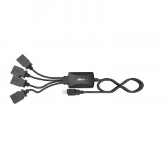 Разветвитель USB Ritmix CR-2405 black (USB хаб) 4 порта USB (15119259) Разветвитель USB Ritmix CR-2405 black (USB хаб) 4 порта USB (15119259) - фото 2
