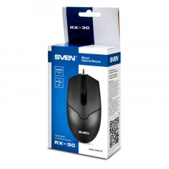 Мышь компьютерная Sven Мышь RX-30 USB черная (SV-018214) Мышь компьютерная Sven Мышь RX-30 USB черная (SV-018214) - фото 5