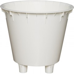 Горшок д/цветов Velvet D330мм, 16л на колесиках (светло-беж),221600525 - фото 4