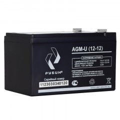 Батарея для ИБП Рубин 12V 12Ah AGM (РЭ-АКБ1212) Батарея для ИБП Рубин 12V 12Ah AGM (РЭ-АКБ1212) - фото 7