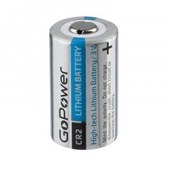 Батарейка GoPower CR2 1шт Lithium 3V (1/10/100) Батарейка GoPower CR2 1шт Lithium 3V (1/10/100) - фото 2