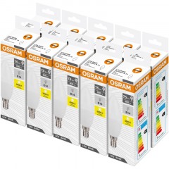 Лампа светодиодная OSRAM LBE CLB75 7,5W/830 230V E14 FS1 Лампа светодиодная OSRAM LBE CLB75 7,5W/830 230V E14 FS1 - фото 3