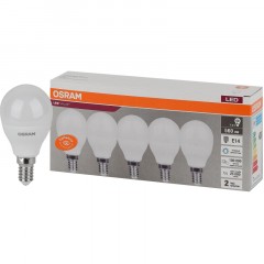 Лампа светодиодная OSRAM LVCLP60 7SW/865 230V E14 (5 шт/уп) Лампа светодиодная OSRAM LVCLP60 7SW/865 230V E14 (5 шт/уп) - фото 2
