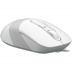 Мышь компьютерная A4Tech Fstyler FM10S белый/серый 1600dpi/USB/4but