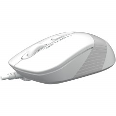 Мышь компьютерная A4Tech Fstyler FM10S белый/серый 1600dpi/USB/4but - фото 3