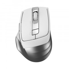 Мышь компьютерная A4Tech Fstyler FG35S серебристый/белый 2000dpi/WLS/5but Мышь компьютерная A4Tech Fstyler FG35S серебристый/белый 2000dpi/WLS/5but - фото 2