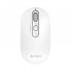 Мышь компьютерная A4Tech Fstyler FG20S белый/серый 2000dpi/WLS/3but Мышь компьютерная A4Tech Fstyler FG20S белый/серый 2000dpi/WLS/3but - фото 2
