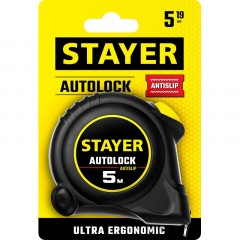 Рулетка с автостопом STAYER  AutoLock 5м х 19мм (2-34126-05-19) - фото 3