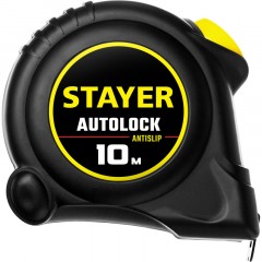 Рулетка с автостопом STAYER AutoLock 10м х 25мм (2-34126-10-25) Рулетка с автостопом STAYER AutoLock 10м х 25мм (2-34126-10-25) - фото 2