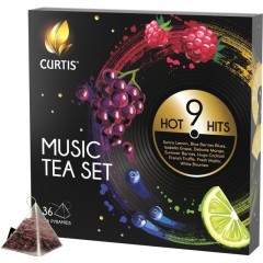 Чай Curtis Music Tea Set пакетированный ассорти 9 вкусовx4шт, 63,2г Чай Curtis Music Tea Set пакетированный ассорти 9 вкусовx4шт, 63,2г - фото 2