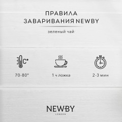 Чай Newby Oriental Sencha зеленый листовой, 100г Чай Newby Oriental Sencha зеленый листовой, 100г - фото 6
