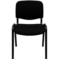 Стул КО_EChair Rio(ИЗО) РС01.00.10 ткань черная 101, каркас черный - фото 2