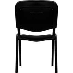 Стул КО_EChair Rio(ИЗО) РС01.00.10 ткань черная 101, каркас черный - фото 4