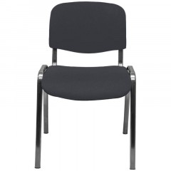 Стул КО_EChair Rio(ИЗО) РС01.00.10 ткань серая 103, каркас под хром - фото 2