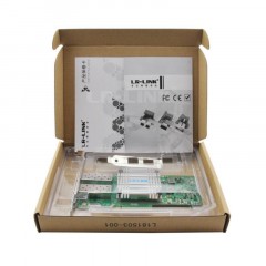 Сетевой адаптер LR-LINK (LREC9812BF-2SFP+) PCIe v3.0 x8 2xSFP+ 10G Сетевой адаптер LR-LINK (LREC9812BF-2SFP+) PCIe v3.0 x8 2xSFP+ 10G - фото 3