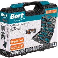 Набор инструмента универсальный Bort BTK-19 - фото 4