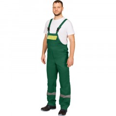 Костюм лет муж (куртка, бр) л16 с СОП зел/желт 120-124/170-176 - фото 6