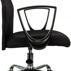 Кресло VB_EChair-510 TW сетка/ткань черный хром Кресло VB_EChair-510 TW сетка/ткань черный хром - фото 8