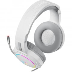 Гарнитура Redragon Mento RGB, 3.5мм, белые (70708) Гарнитура Redragon Mento RGB, 3.5мм, белые (70708) - фото 3