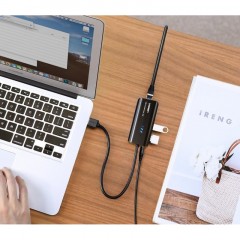 Разветвитель USB Ugreen 4 в 1. 3 x USB 3.0. RJ45 (20265) Разветвитель USB Ugreen 4 в 1. 3 x USB 3.0. RJ45 (20265) - фото 2