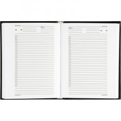 Ежедневник недатированный ,бумвинил,черный,А6,105х140мм,128л - фото 14